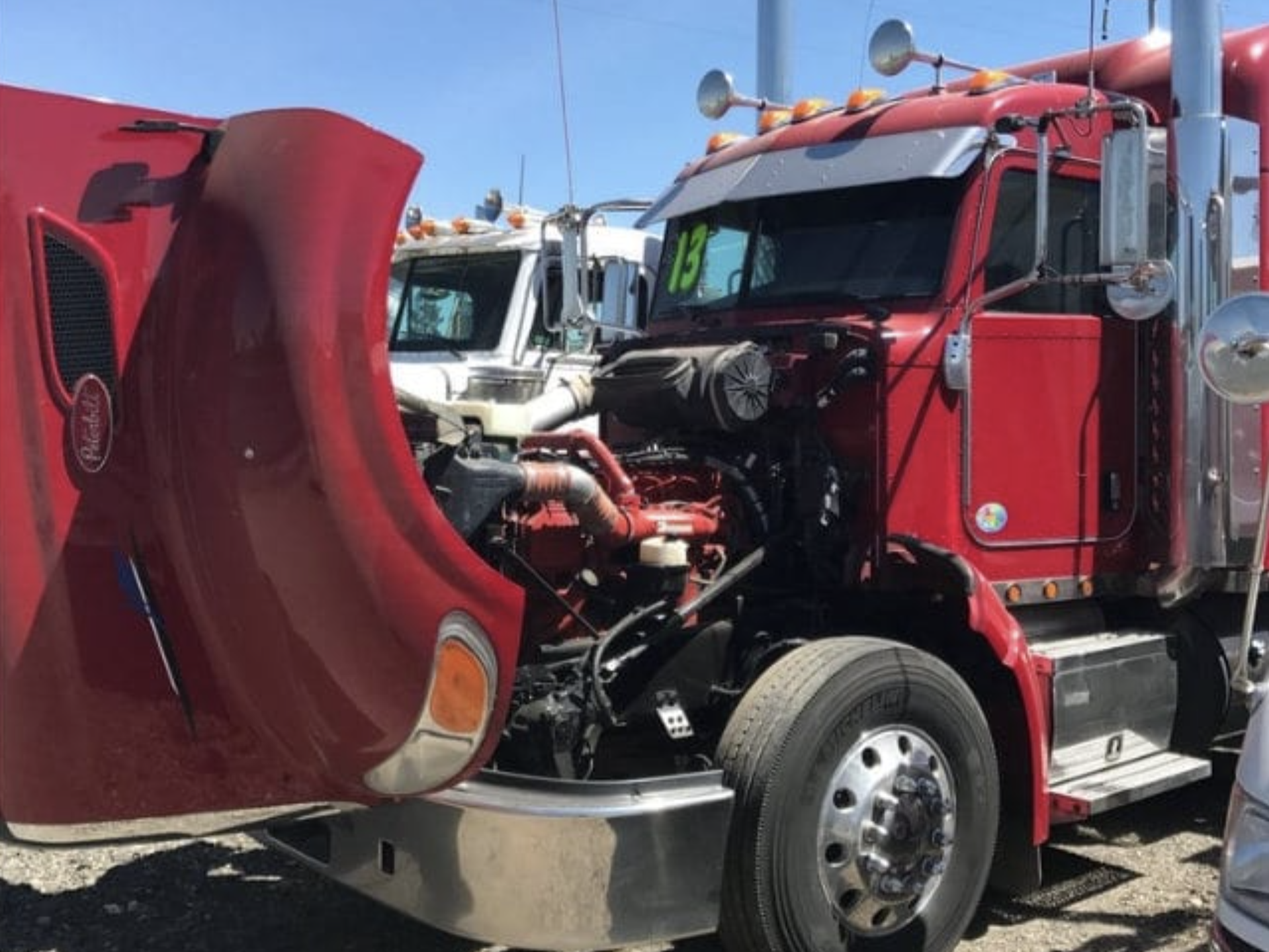 this image shows mobile truck repair services in Regina, SK